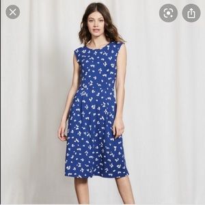 Boden marina cap sleeve dress